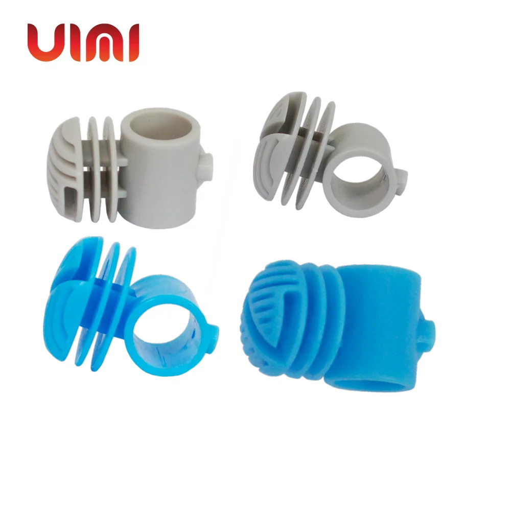 Ring Type Bearing Rod Insulator Plastic Electric Fence accessories middle Insulator for round tube 21mm