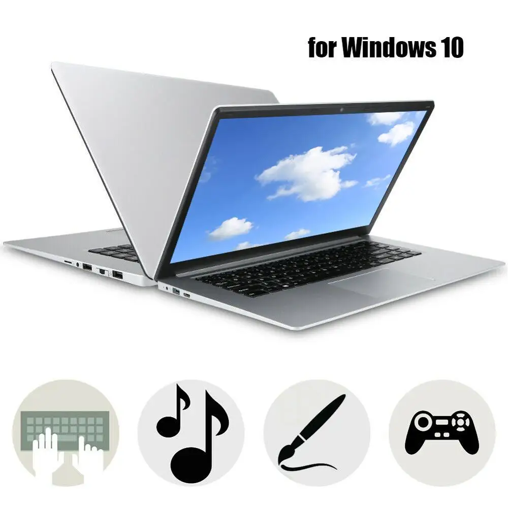 Ноутбук YEPO 737A6, 15,6 дюйма, FHD 1920*1080, Intel Celeron Apollo Lake J3455, ОЗУ 6 ГБ, SSD 128 ГБ