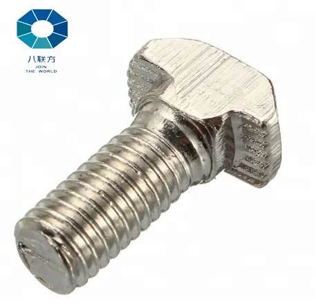 Stainless Steel Fasteners Customized Square Head T Bolt