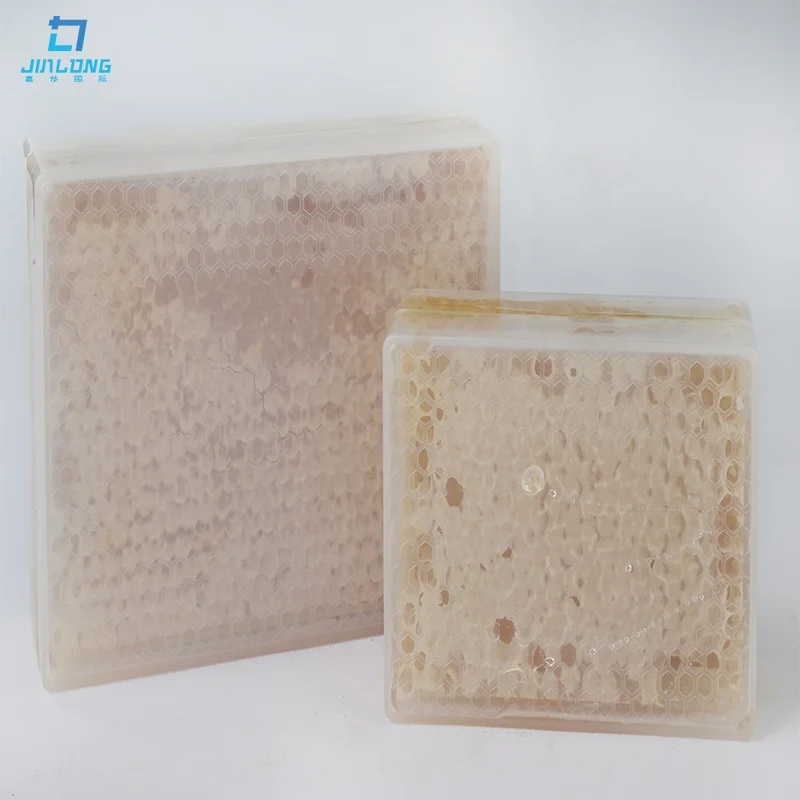 Best quality raw bee wax hive comb honey in cassette box package