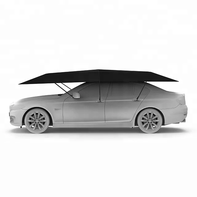 Dongguan Factory New design portable car umbrella for outdoor car Automatic sunshade car tent