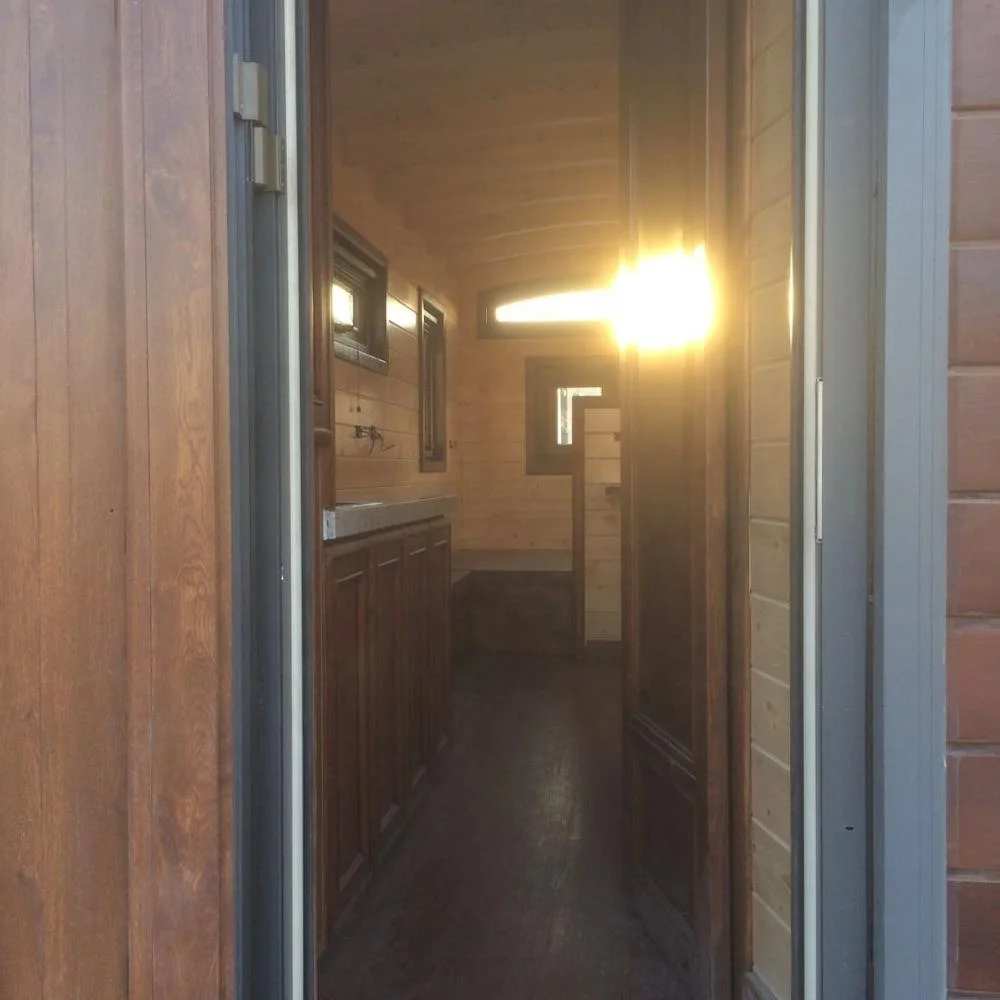 
2019tiny house travel trailer prefab small modular guest house tiny home on wheels prefabricated wooden house romania 