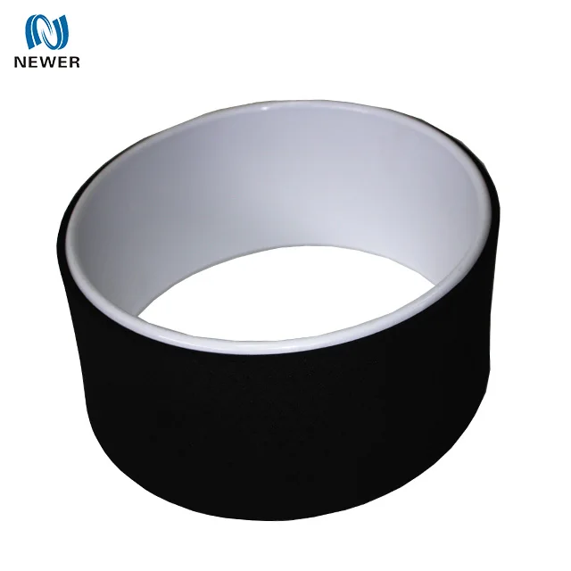 
China Manufacturer wholesale high quality eco premium fitness exercise roller tpe abs custom logo yoga wheel 