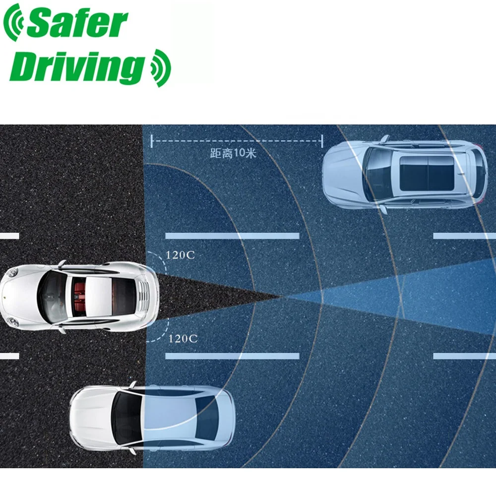 BSD BSM ADAS Car blind spot radar object detect system with RCTA function optional XY-BS02-RCTA