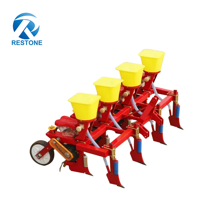 Tractor Maize Seeder Drill 4 Rows Corn planting machine