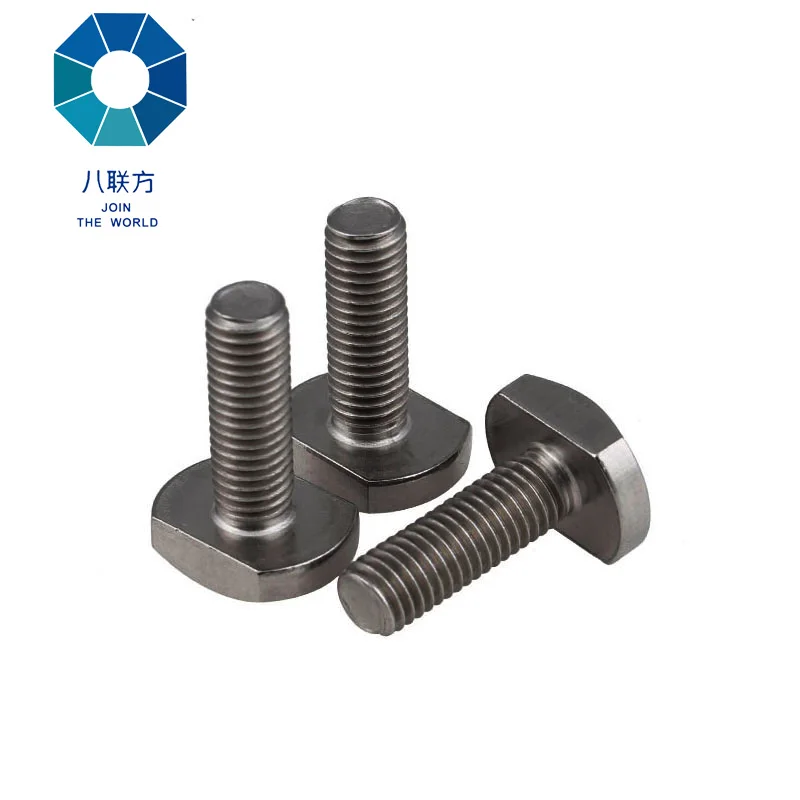 Stainless Steel Fasteners Customized Square Head T Bolt