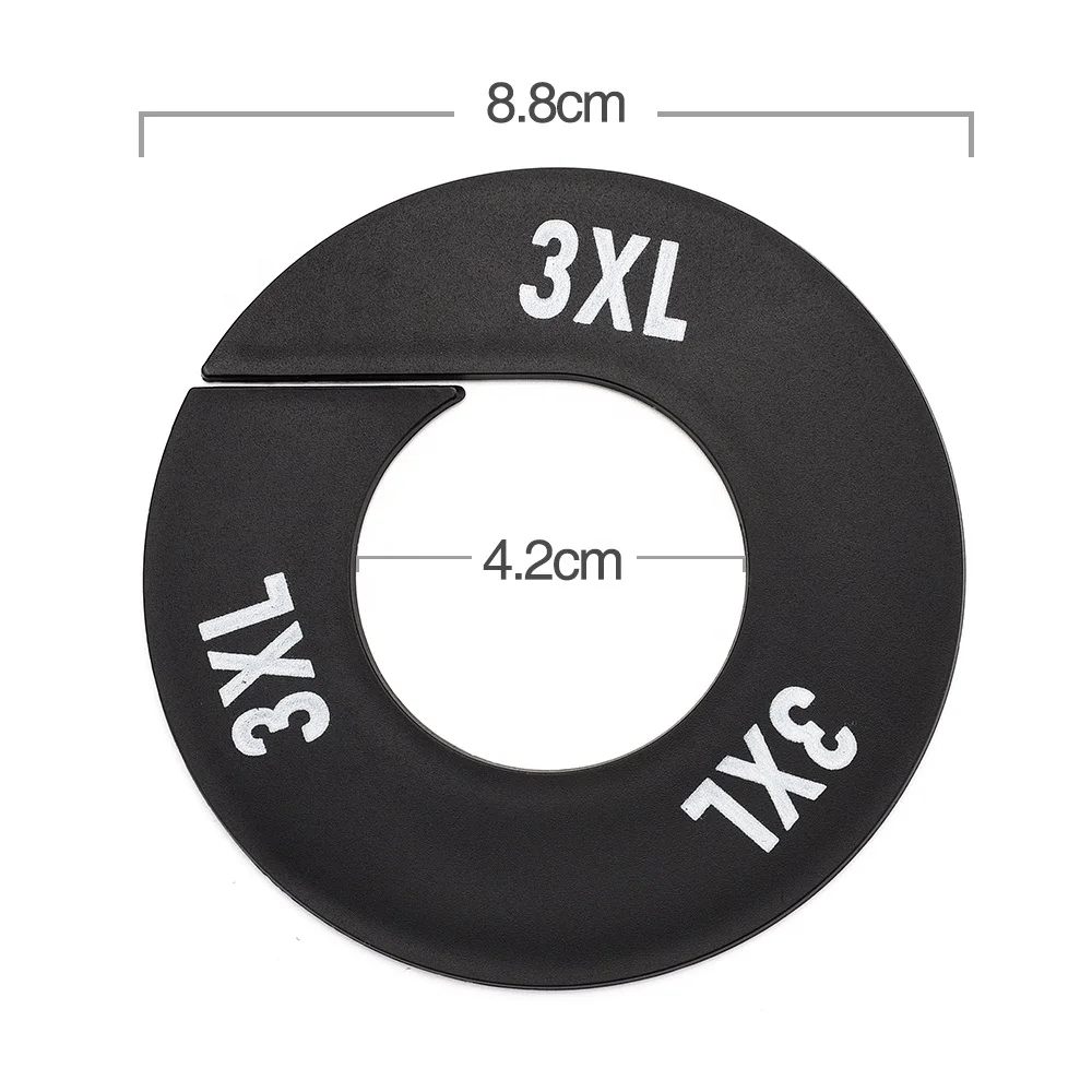 Closet Plastic Round Garment Clothing Rack Size Hanger Dividers