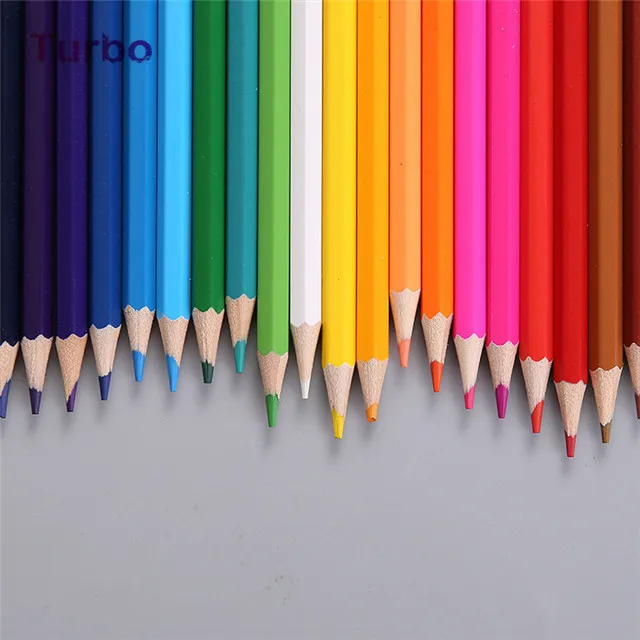 eco friendly promotional kids school stationery custom design multifunction 12 colors Wooden HB mini pencils for children