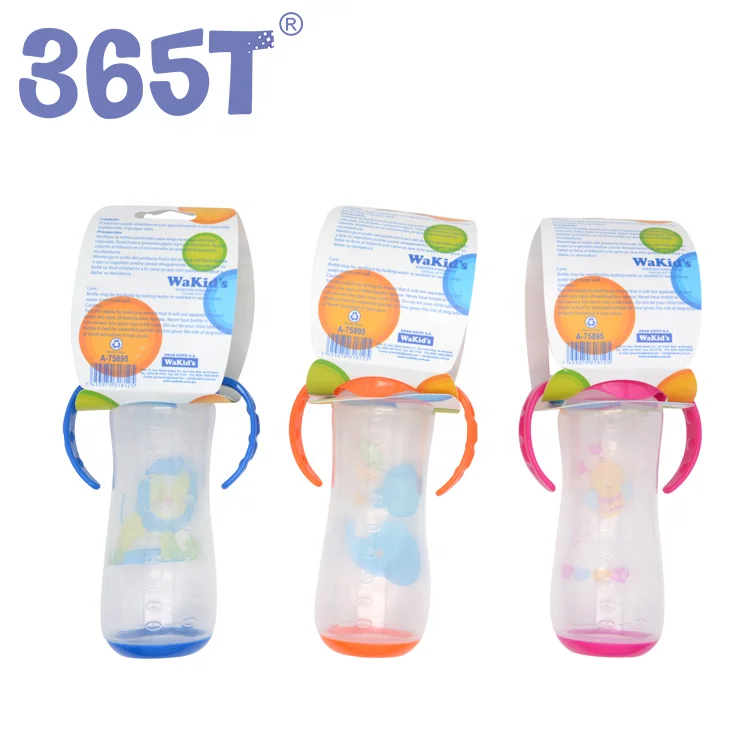 365T, оптовая продажа, бутылочка для кормления в форме животного без бисфенола А, 9 унций, 270 мл, Детская Бутылочка с упаковкой