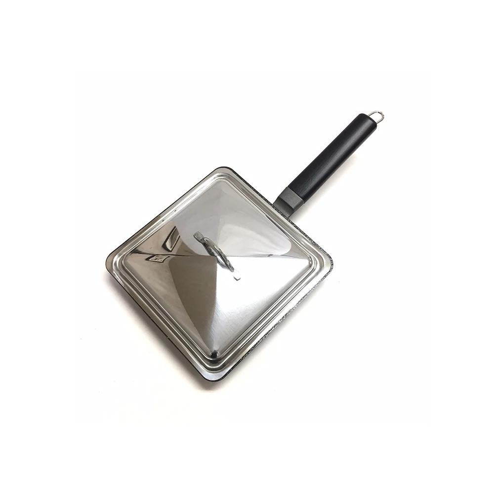 Japanese fiber line embossed Iron Japanese egg Pan With Reasonable Price rust resistant made in Tsubame Niigata Japan