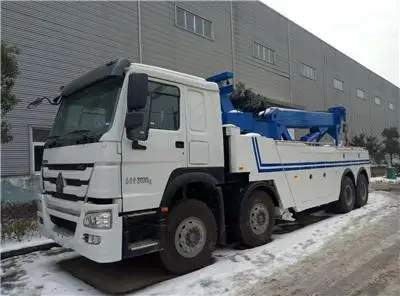 
China Sinotruk 8*4 50 ton Heavy Rotator Tow Truck Wrecker for sale 