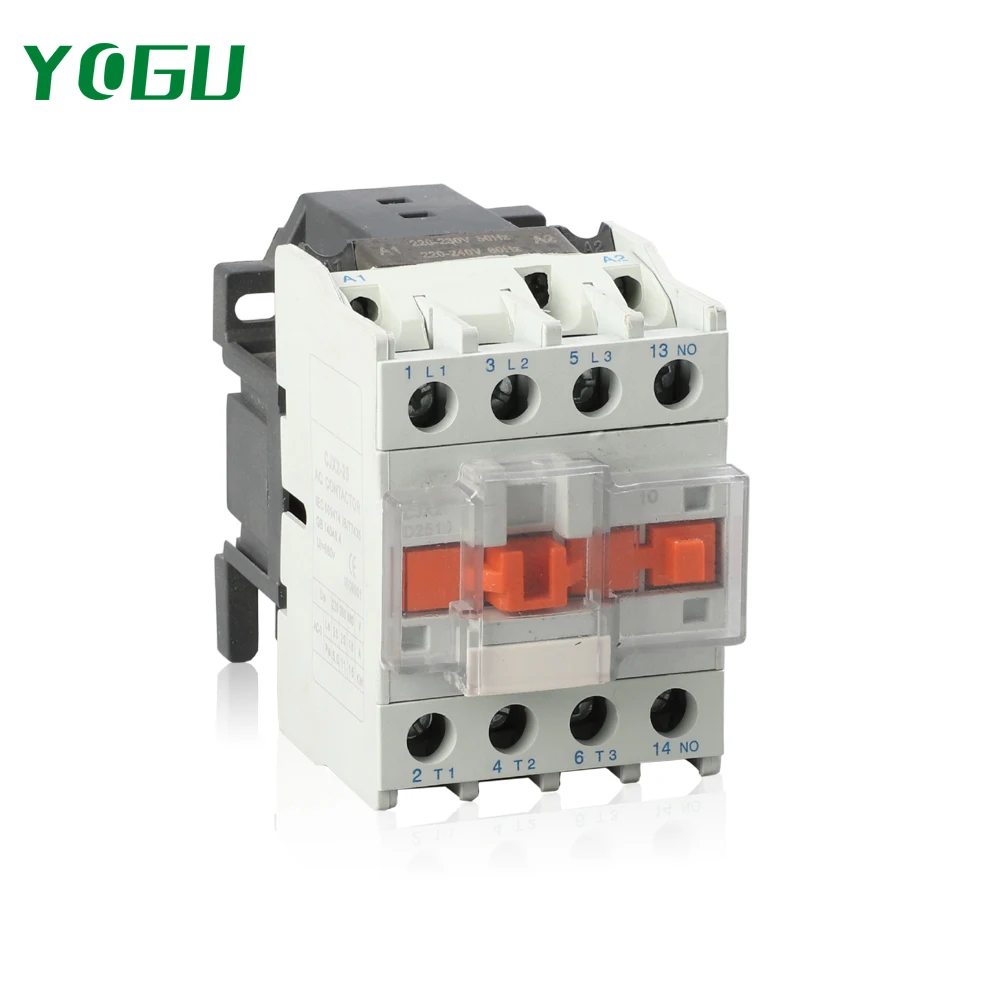  IEC60947 Стандартный CJX2-09 12 18 25 32 40 50 65 80 95A 3P 4P переменного тока 24 36 110 220 380VAC катушки общего назначения магнитного