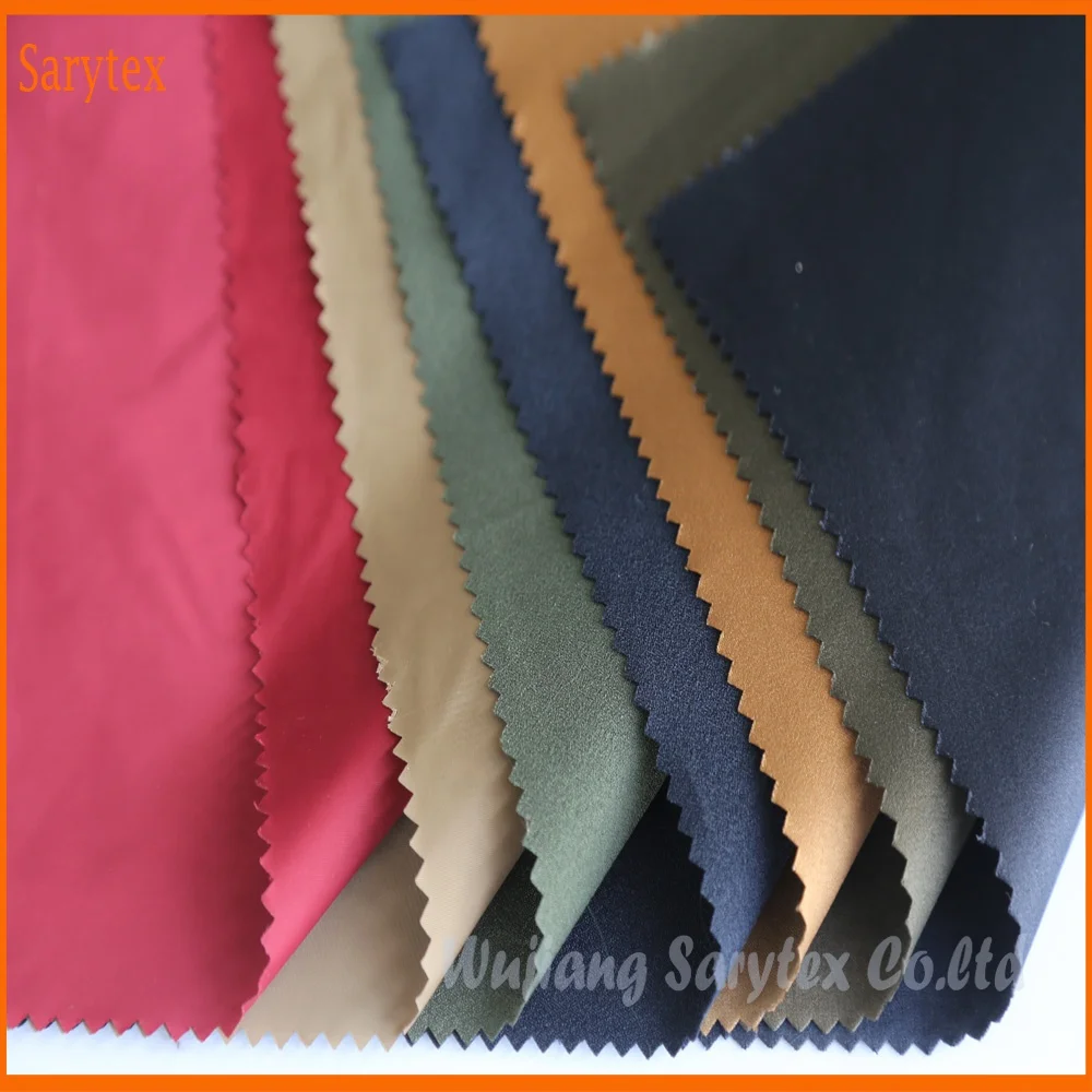 Эластичная полиэфирная ткань/75D Водонепроницаемая ткань