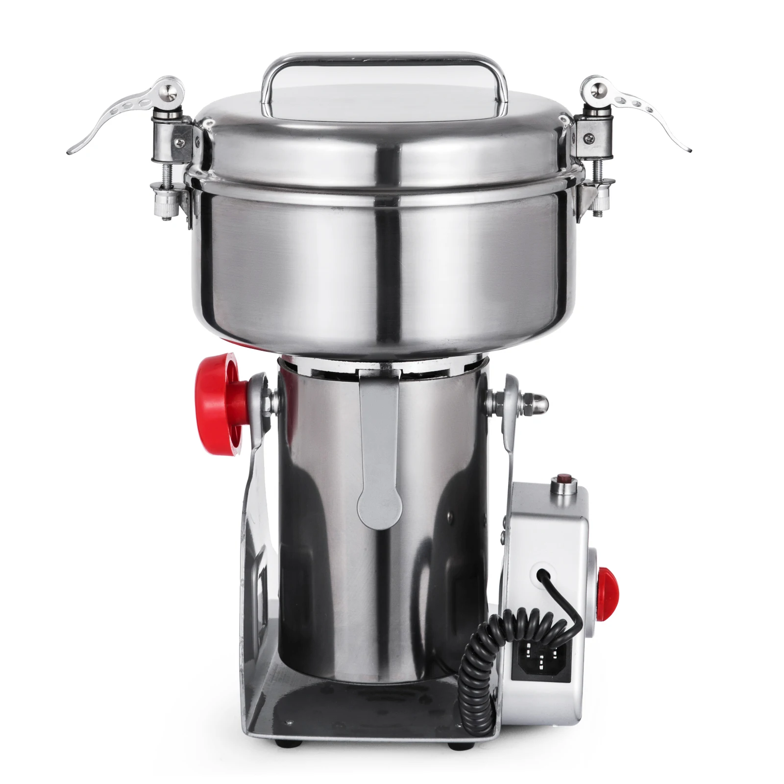 2000g Grain Grinder Mill Powder Machine Swing Type Commercial Electric Grain Mill Grinder for Herb Pulverizer Food Grade Stainle