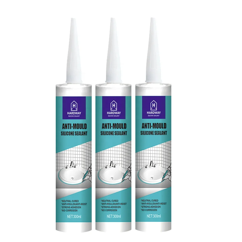 
clear optically fireproof rvt silicone based adhesive sealant for metal 