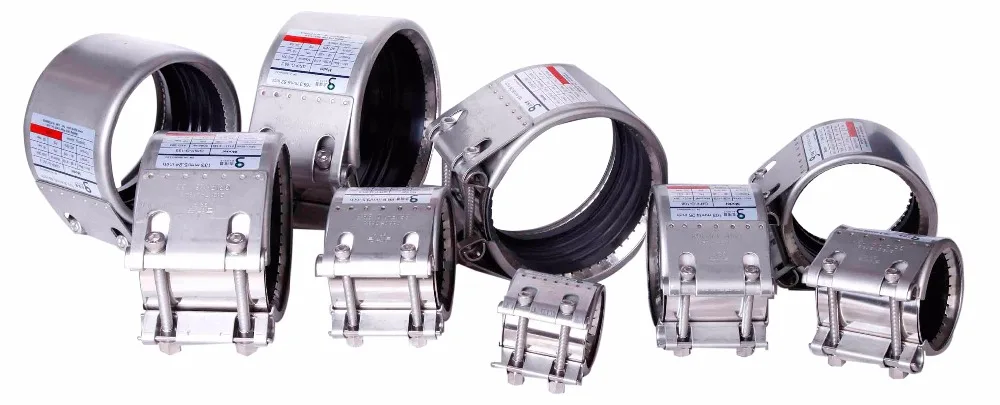 
Reinforced Axially Restrained Coupling (GRIP-Z) for old pipeline DN50 57MM&60.3MM GRIP COUPLING 