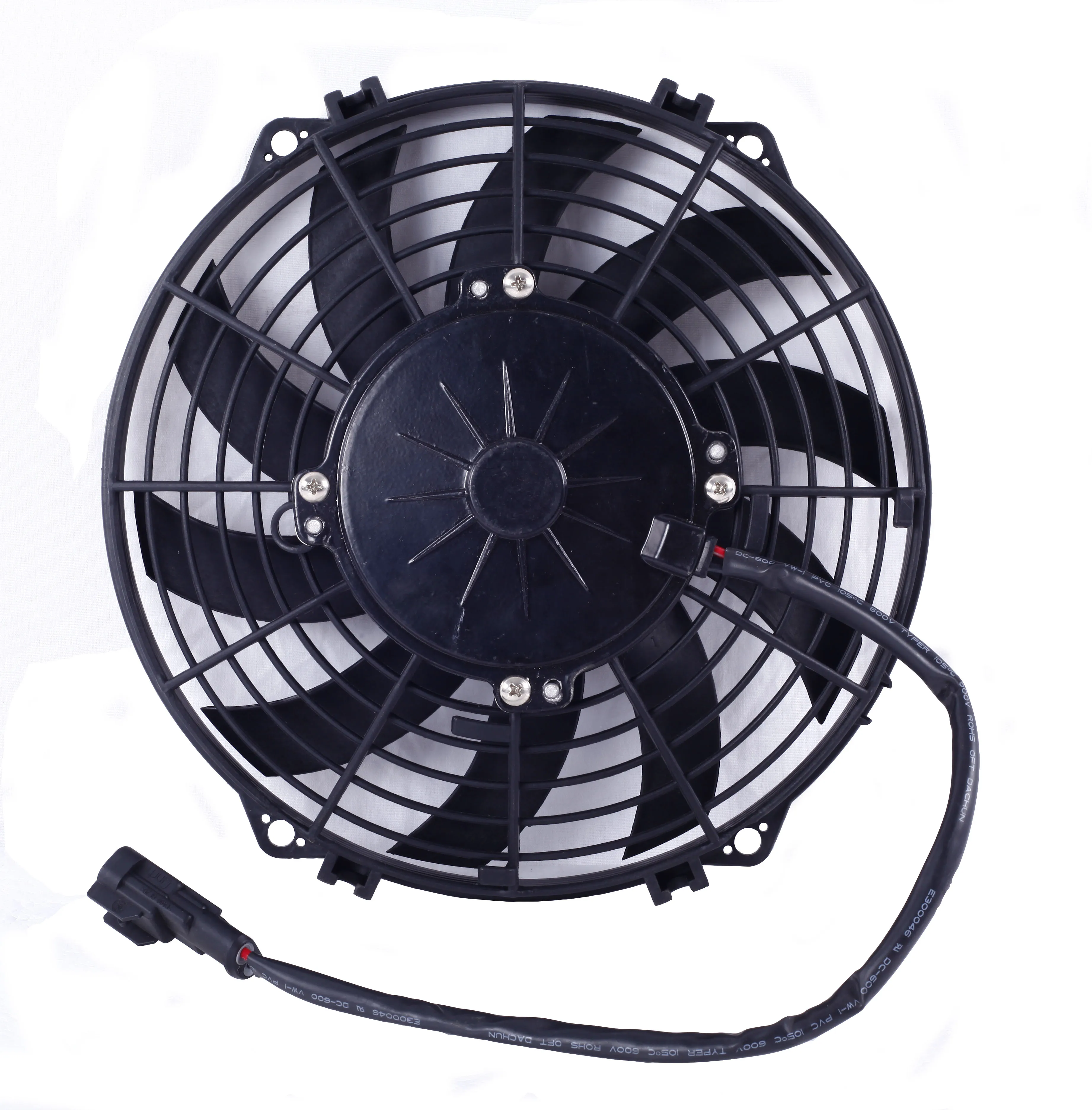 High quality and good price for DC motor fan 12V and 24V blowing(push) and suction(pull) KLNF274F 10 inch from China factory