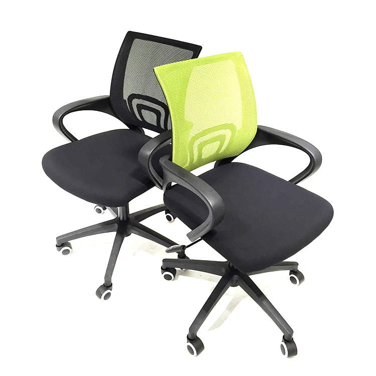 Chinese manufacturer small staff office mid back height adjustable ergonomic office mesh task chairs