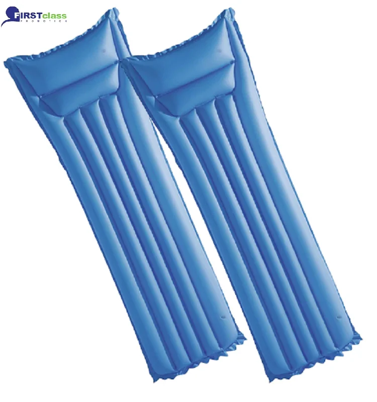 Promotional PVC swimming air bed inflatable pool float air mattress