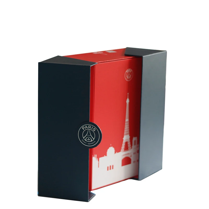 Luxury gift packing box with double door opening packaging for clothing