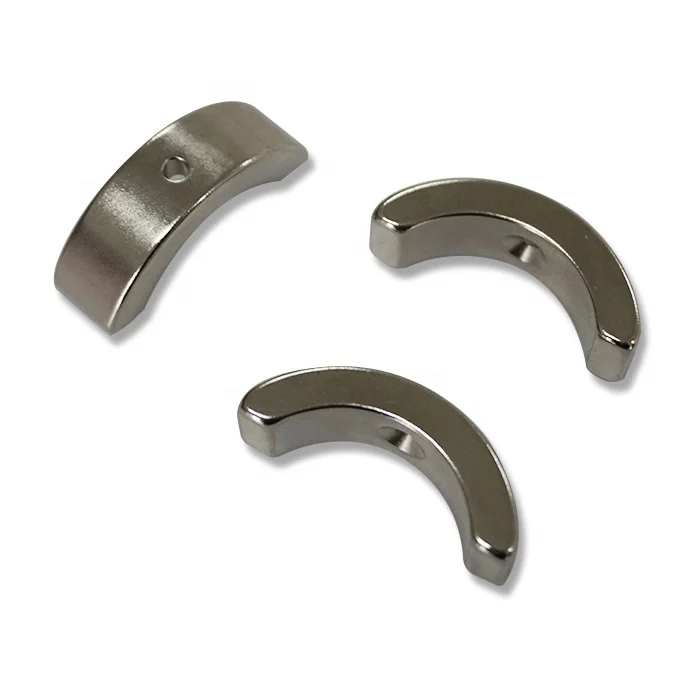 Countersunk Neodymium Magnet Arc NdFeB Magnet N48H Grade
