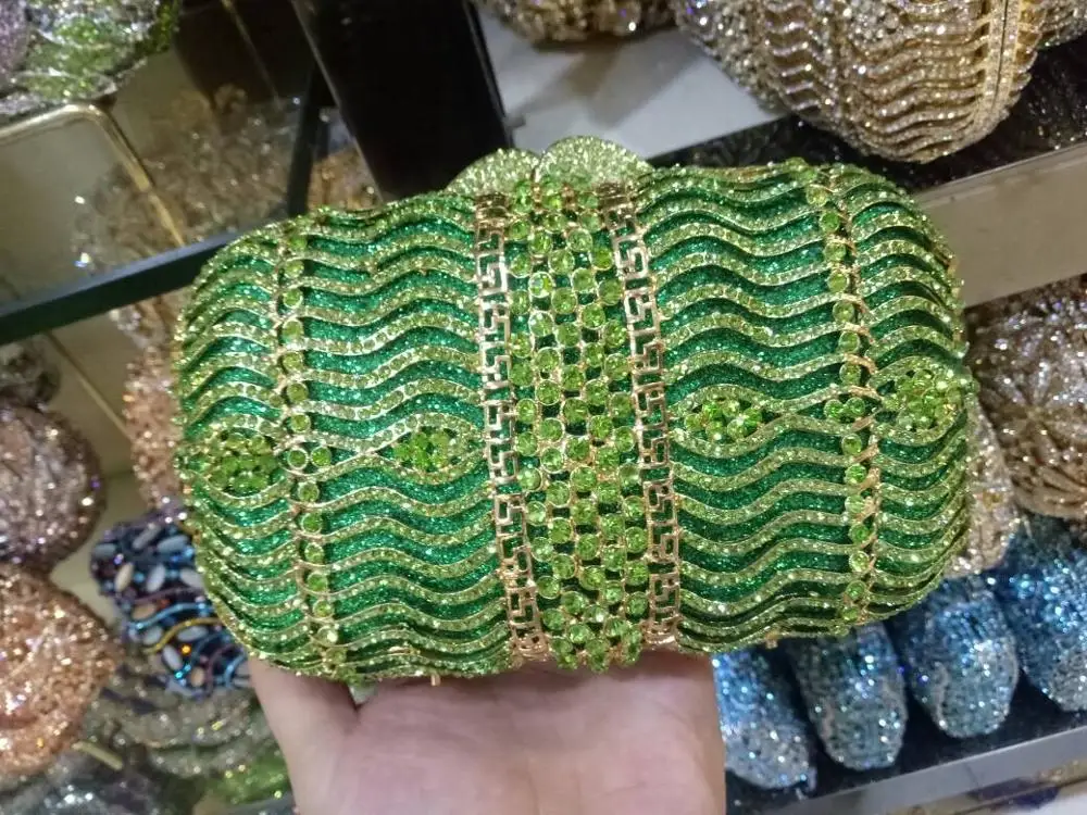 DB656 indian party bag evening clutch bags gold