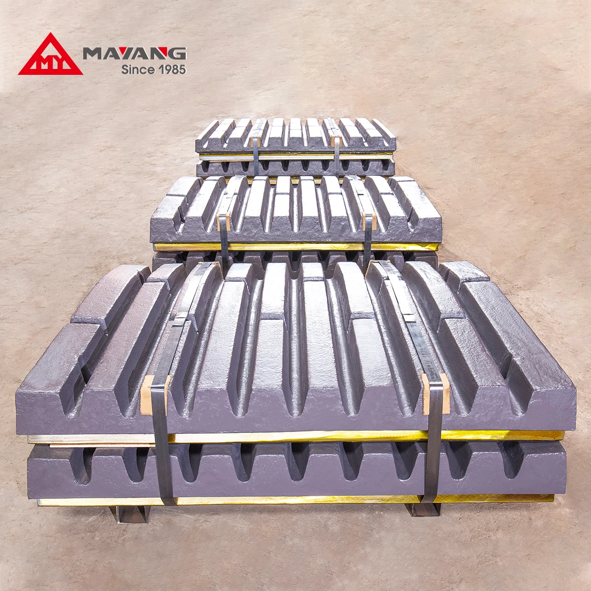 jaw plate stone crusher Ore Mining parts for jaw crusher high manganes steel jaw plate