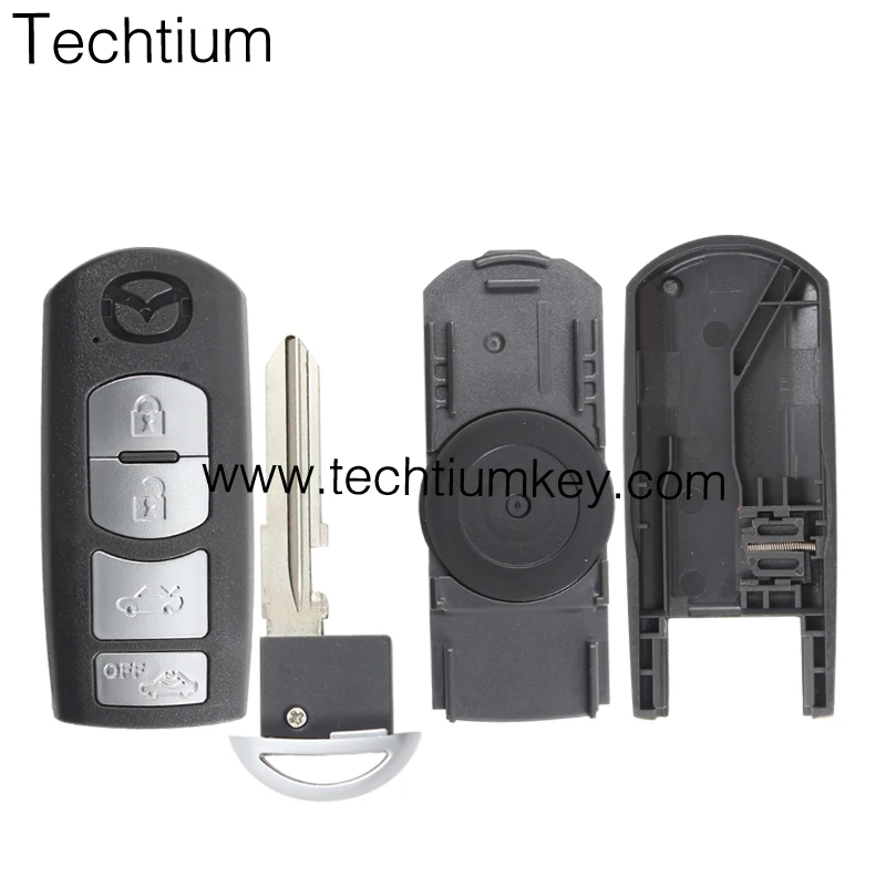 Remote Control Car Key Shell Case Cover for Mazda 3 6 2014 2015 2016 2017 2018