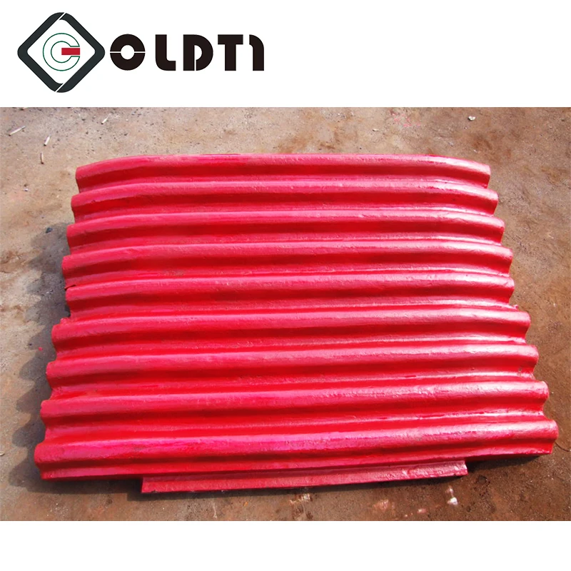 
High Manganese Jaw Crusher Wear Parts Movable Jaw Plate C106 C110 