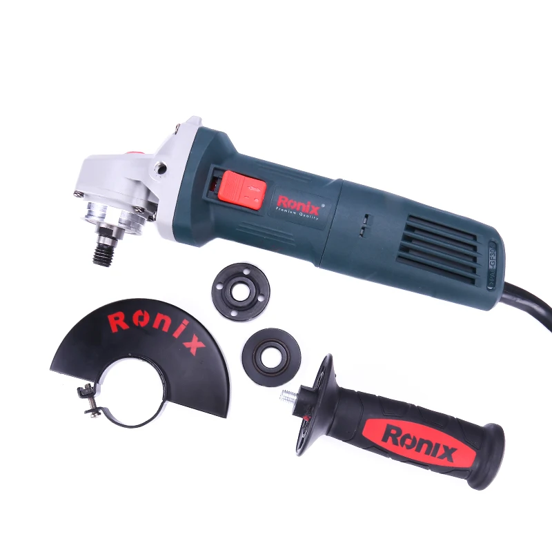 Ronix Power Tool Angle Grinder 115mm Mini Corded Angle Grinder Model 3111