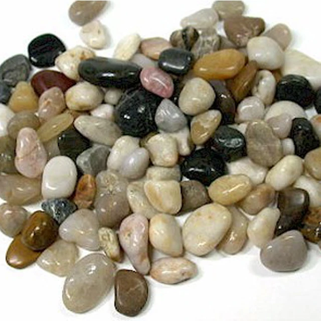 wholesale high quality polished  landscaping cobblestone for Paving Roads