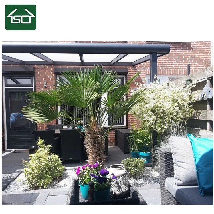 Современная Настенная Наклейка «сделай сам» Terrassendach Sun Room Glass House