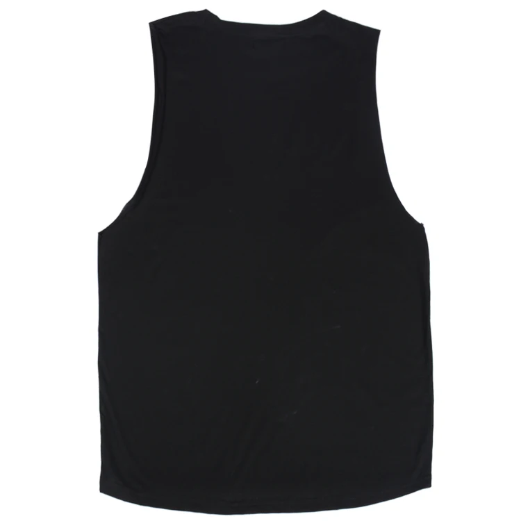 Custom Breathable Cotton Fitness Mens Sports Gym Wholesale Blank Tank Top In Bulk