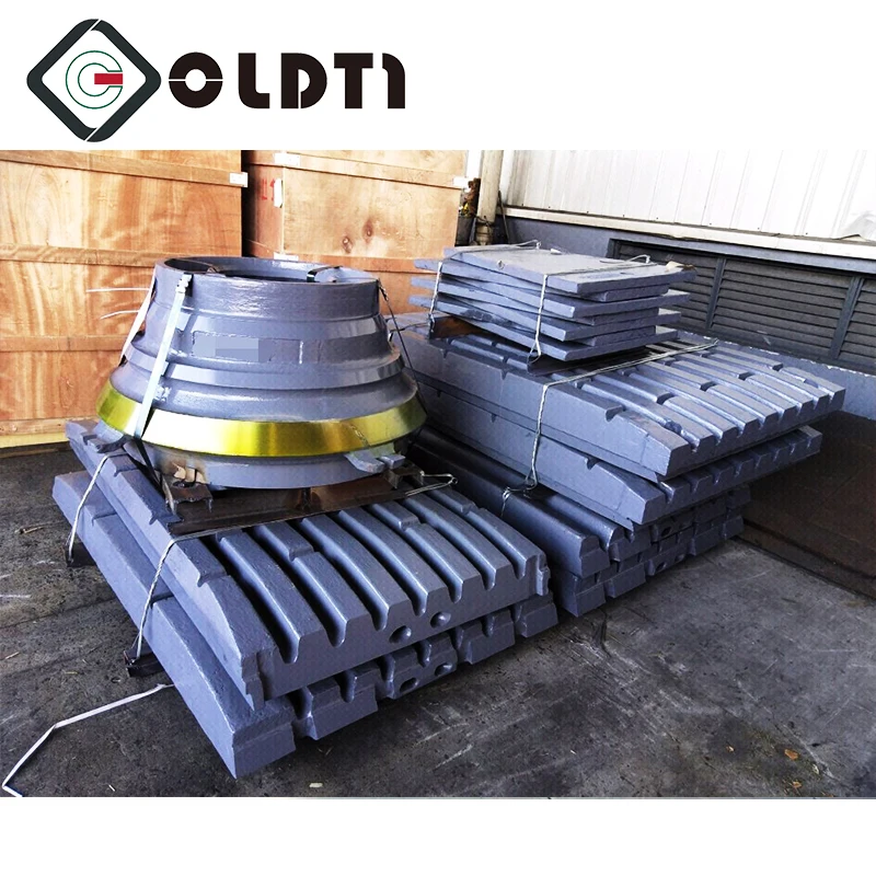 
High Manganese Jaw Crusher Wear Parts Movable Jaw Plate C106 C110 