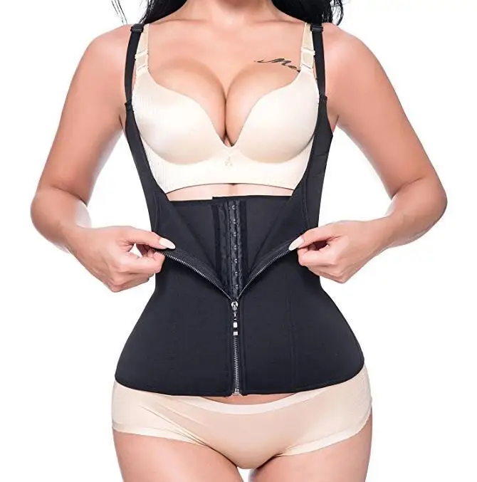 Neoprene Waist Trainer Corset for Weight Loss Women Workout Sweat Vest Slimming Tops Open Bust Cincher#BS-02