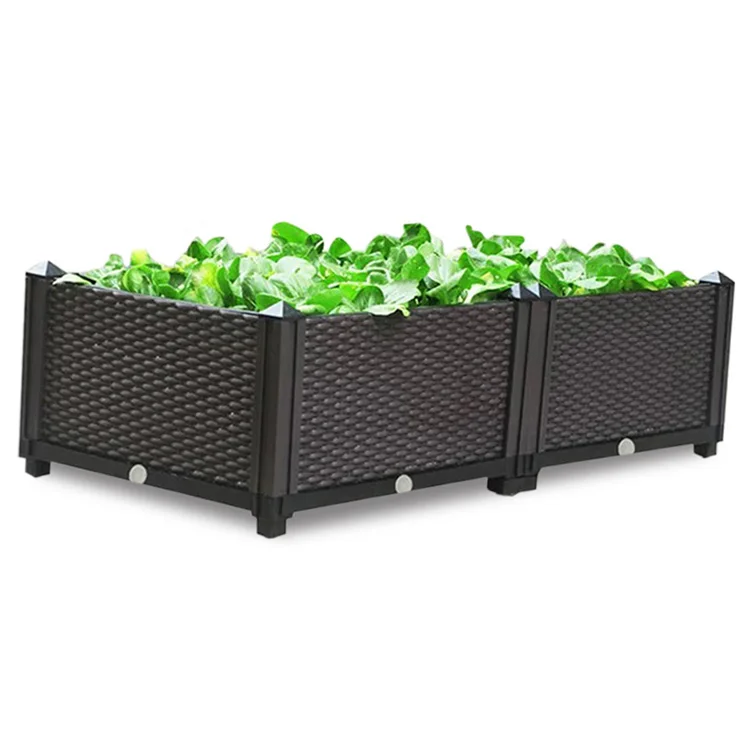 New Product Ideas Suntour Other Garden Supplies Raised Beds, Fabricantes y Proveedores	Black Garden Planter