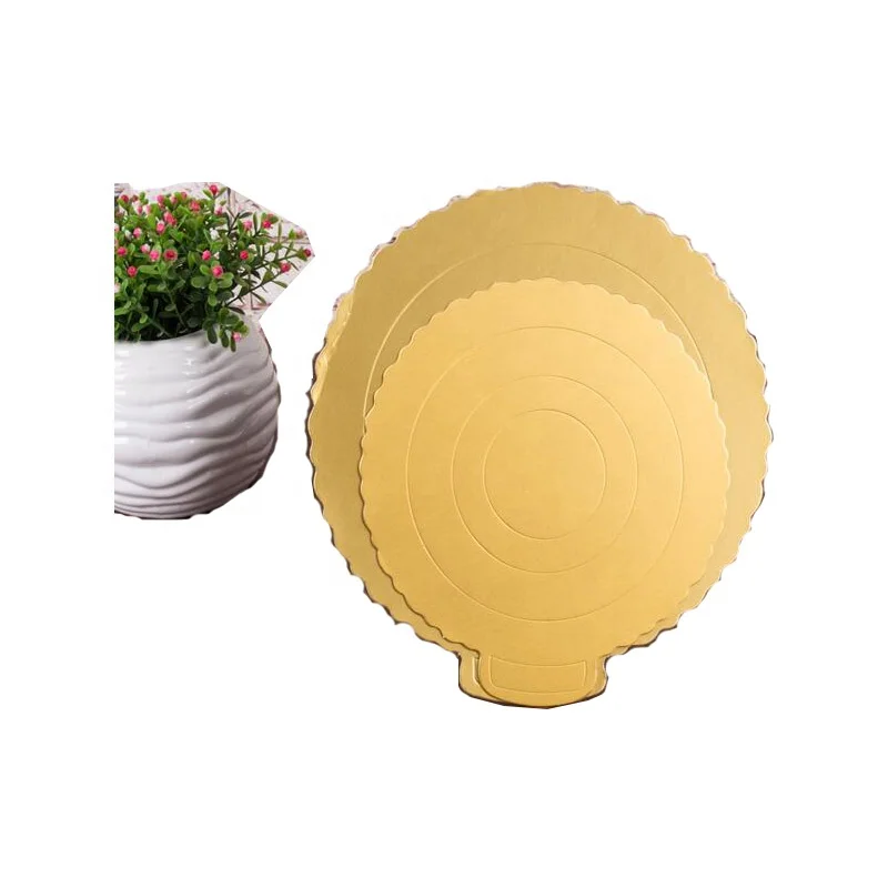 High Quality Different Shape Cardboard Tray For Cake