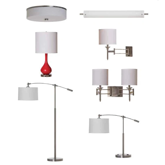 modern chrome hotel table floor guest room lamp set basement light for a dorm room setup