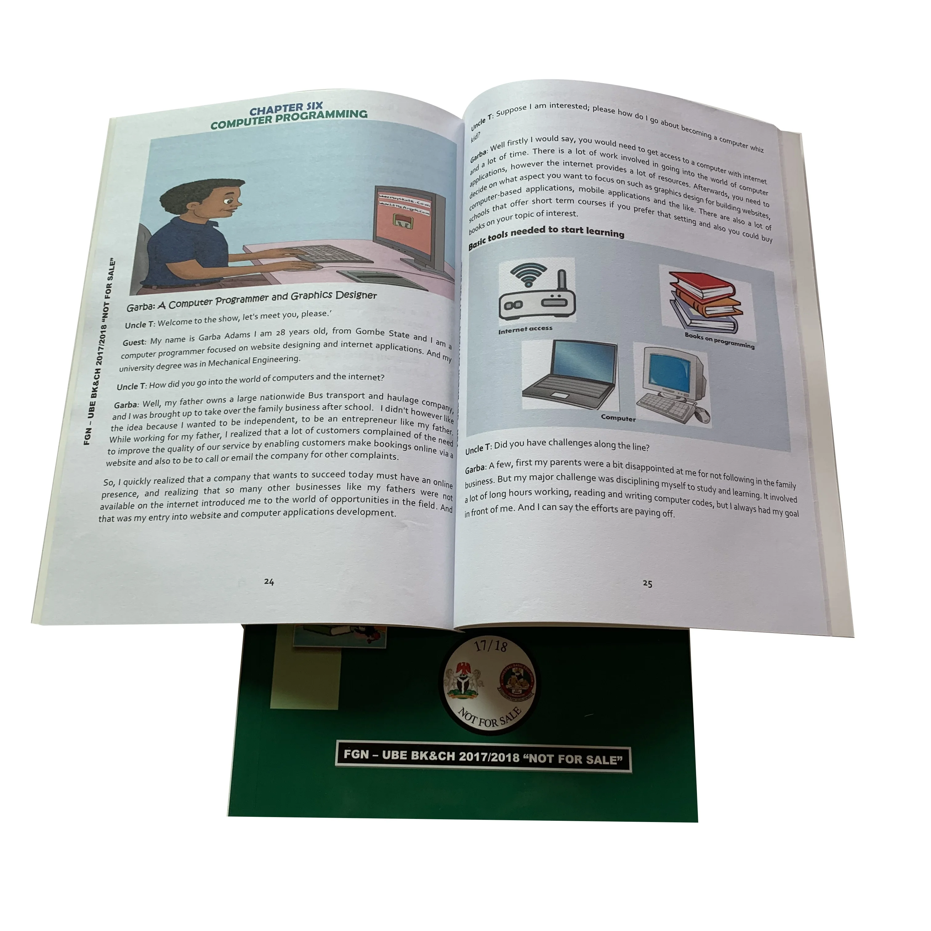 custom softcover perfect binding skill for life school book