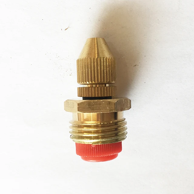 1/2' brass micro spray bullet-shape water nozzle fog mist water nozzle