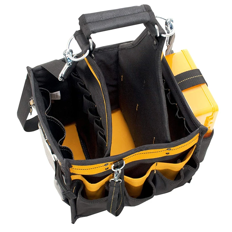 
Wide Mouth Storage Bag Tool,Electrical And Maintenance Open Tote Tool Bag 