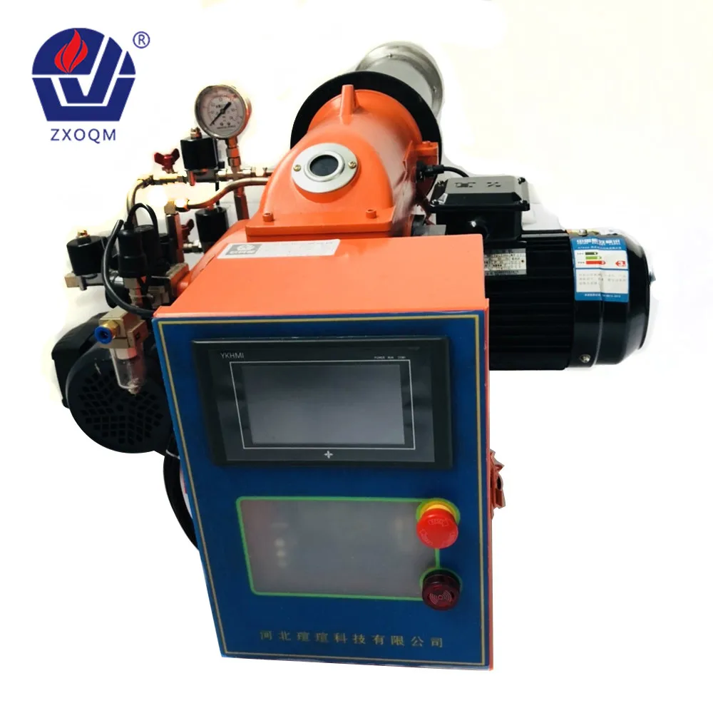 Liquid fuel burner waste oil burner for mobile bitumen carafe