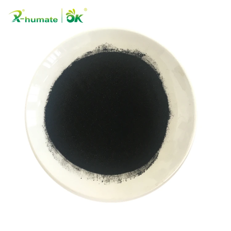 X-humate Alginic Acid 18% Organic Fertilizer Water Soluble Spirulina / Spiral Seaweed Extract Powder