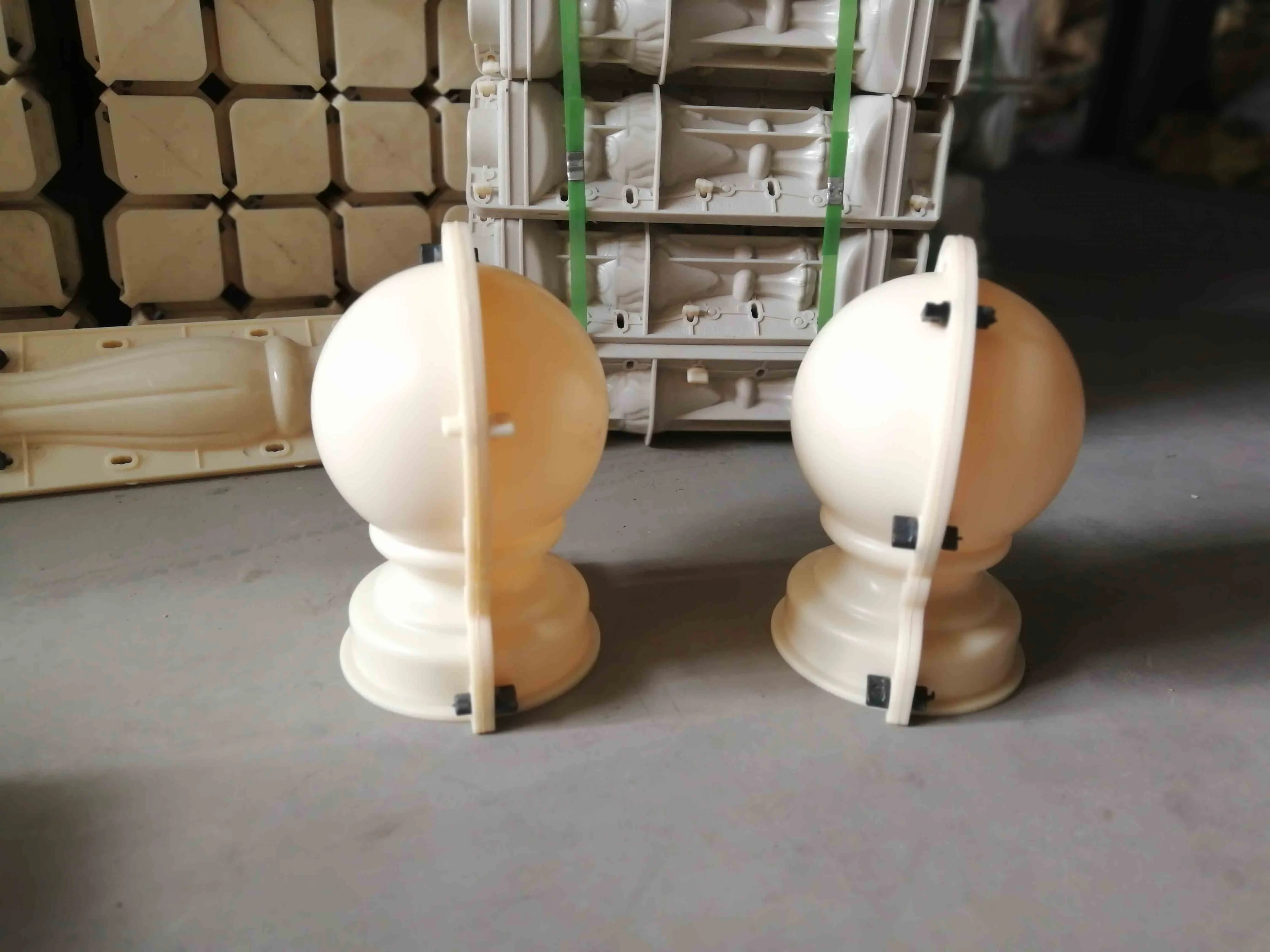 ABS High quality factory price low MOQ baluster decoration concrete ball molds