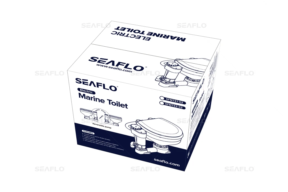SEAFLO Easy to Clean Marine toilet Smart Toilet