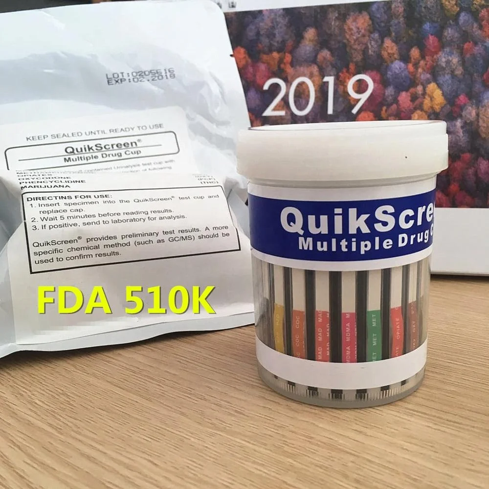Medical diagnostic test drug of abuse test strip cassette cup drug test kit