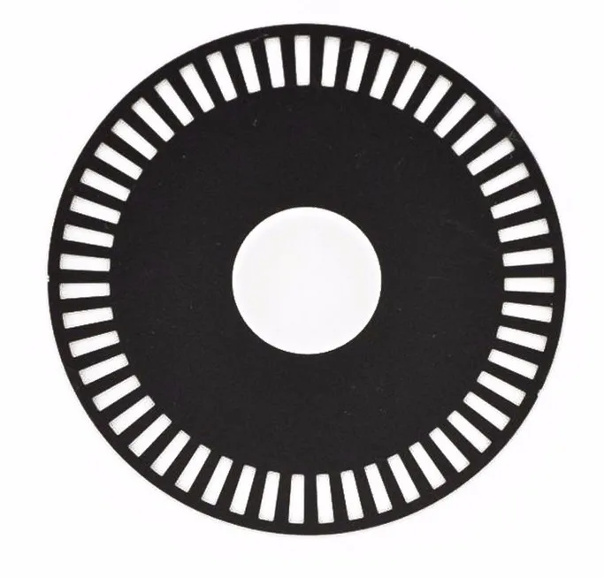 Металл травления фотоэлектрический датчик скорости кодер закодированный диск код колеса