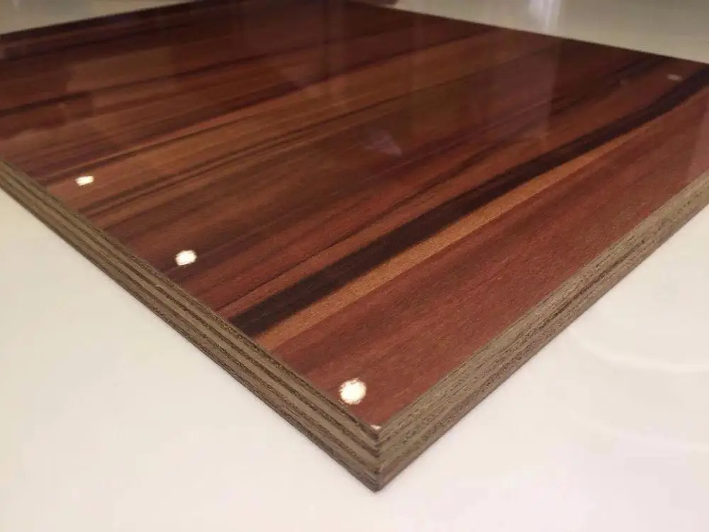 
high gloss table top Pvc Film Mdf Laminate White Black Melamine Board for Modern Kitchen Cabinet 