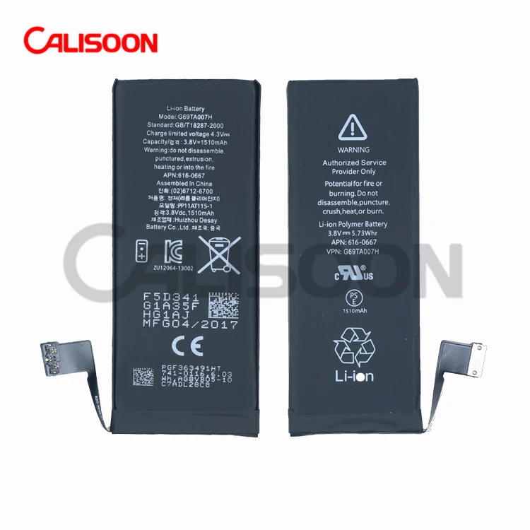 Standard Battery Prix de gros Original OEM LI-ION Polymere Batterie For Iphone 5C 3.8v