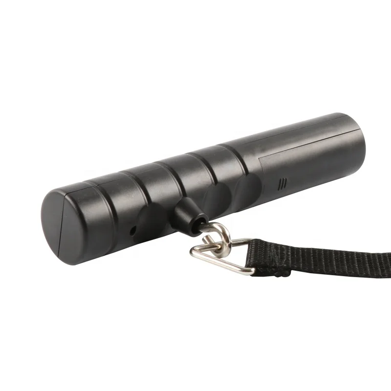 Multifunction lcd backlight hanging fishing scale with tape measure and flashlight capacity max 110lb Scale